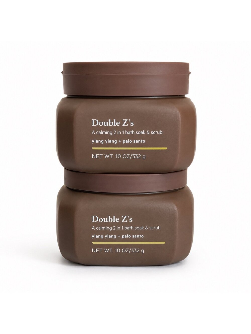 Double Z’s 2-in-1 Bath Soak & Scrub Ylang Ylang Palo Santo Lot of 2 NEW